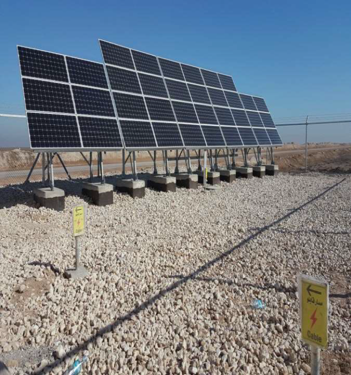 9 solar CP stations installation